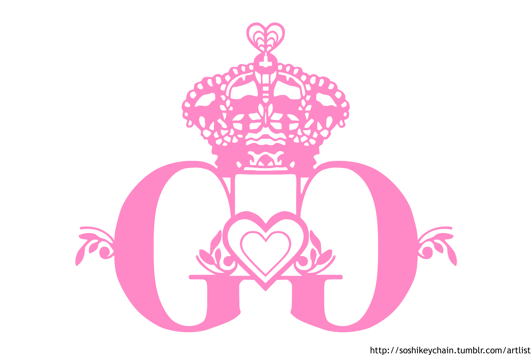 Pink Girl Logo - BySone