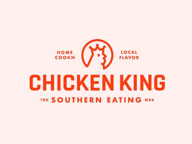 Orange Chicken Logo - Chicken King pt. 2 by Ryan Prudhomme | Dribbble | Dribbble