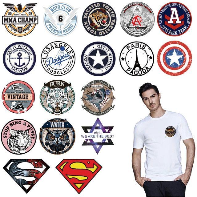 Tiger Superman Logo - tiger superman small applique badge iron on heat patches for ...