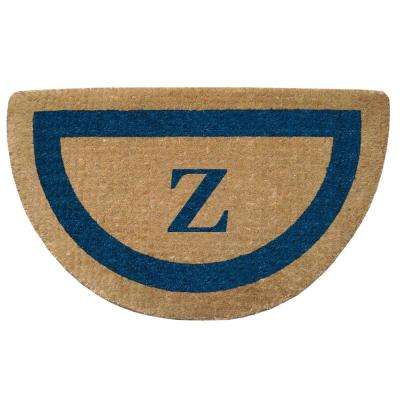 Blue Circle Z Logo - Half Circle - Z - Interior/Exterior - Door Mats - Mats - The Home Depot