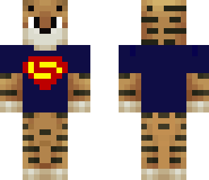 Tiger Superman Logo - superman tiger | Minecraft Skins