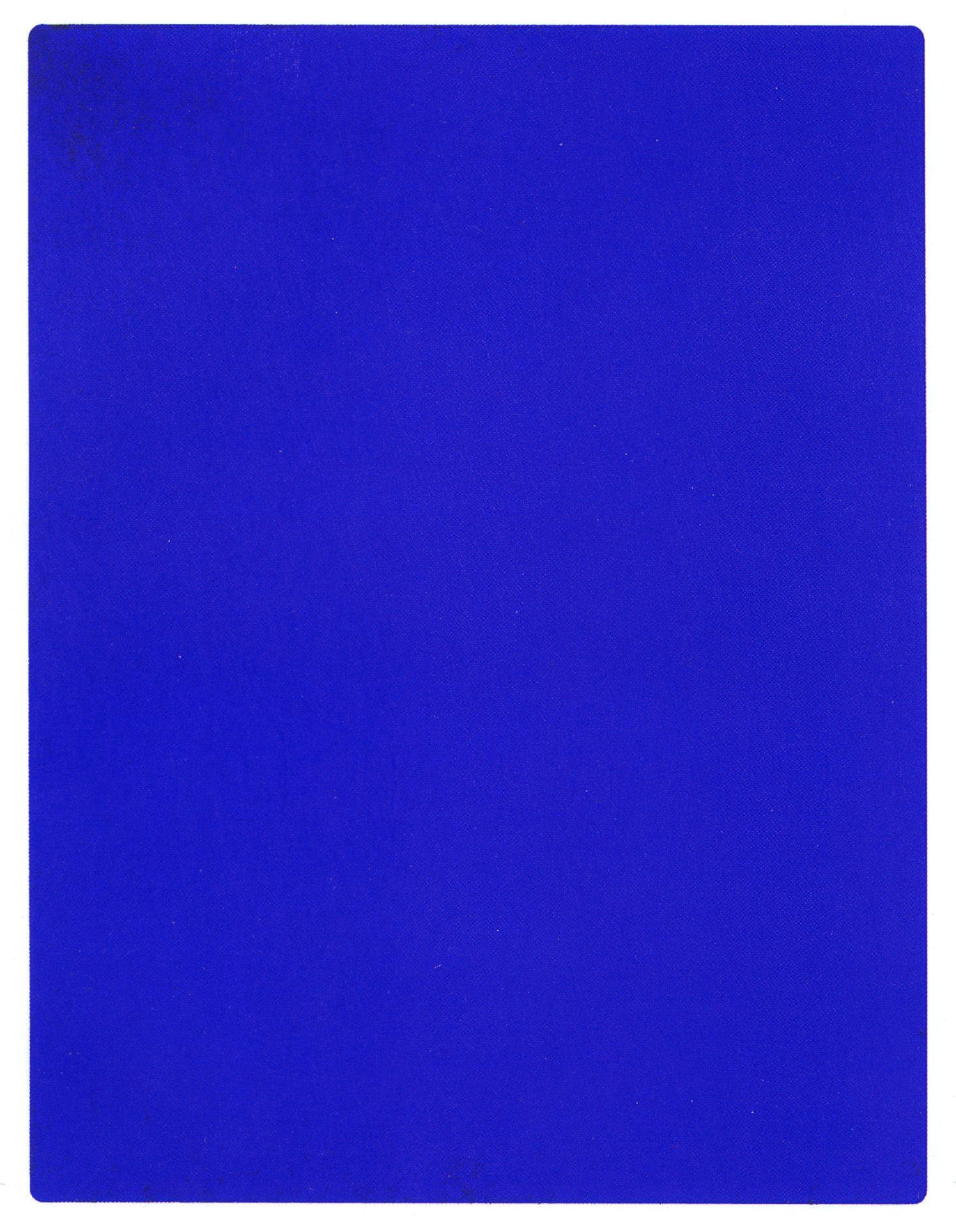 Blue Rectangle Logo - International Klein Blue