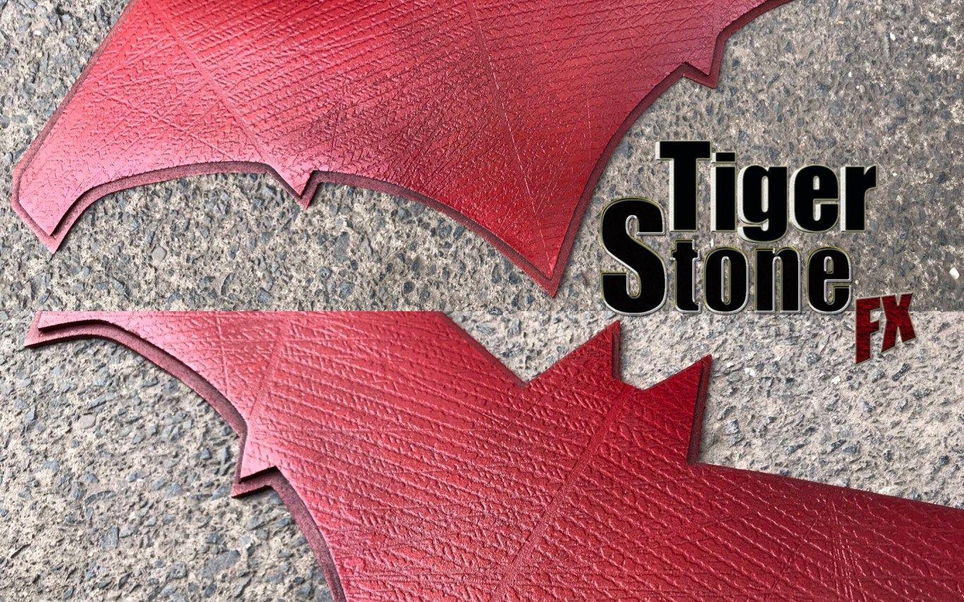 Tiger Superman Logo - Batman v Superman inspired Red Hood Tiger Stone FX. Hot Trending Now