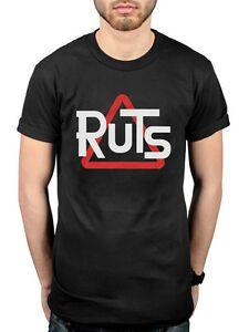 English Rock Band Logo - Official The Ruts Logo T-Shirt Merch Ruts DC English Rock Band 1970s ...
