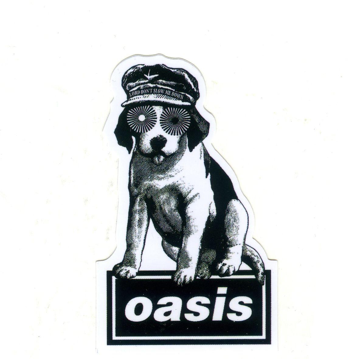 English Rock Band Logo - 1699 OASIS English Rock Band Logo, Height 8 cm decal sticker ...
