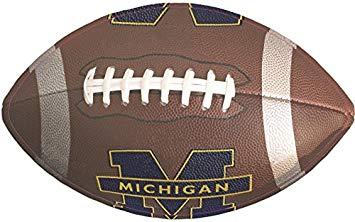 U of M Football Logo - Amazon.com: 8 inch University of Michigan Football Helmet Wolverines ...