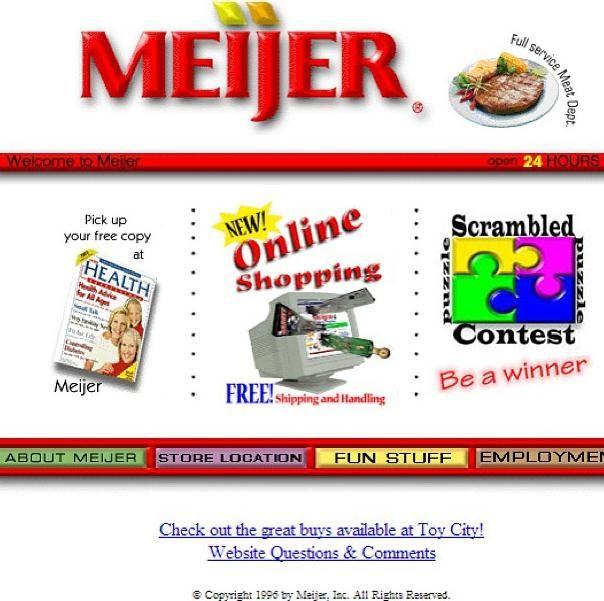 Meijer Store Logo - Meijer Newsroom - Meijer History