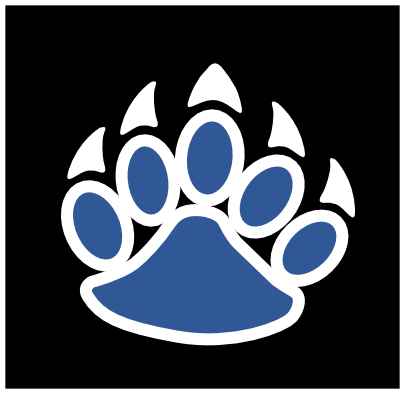 Blue Bear Paw Logo - Bear claw Logos