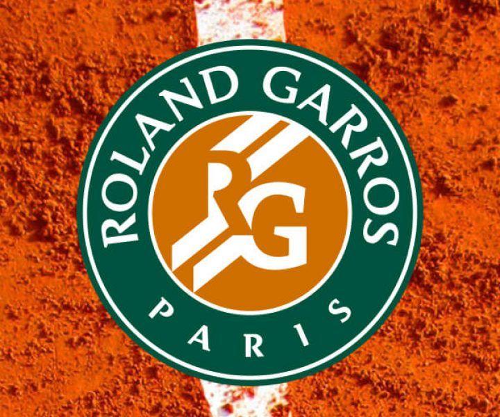 RG in Orange Circle Logo - Roland Garros - Photoflyer - Branded Photo solutions