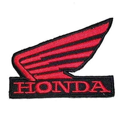 Honda Biker Logo - Amazon.com: Honda Red Wing Patch Motorcycle Biker Patch Logo Vest ...