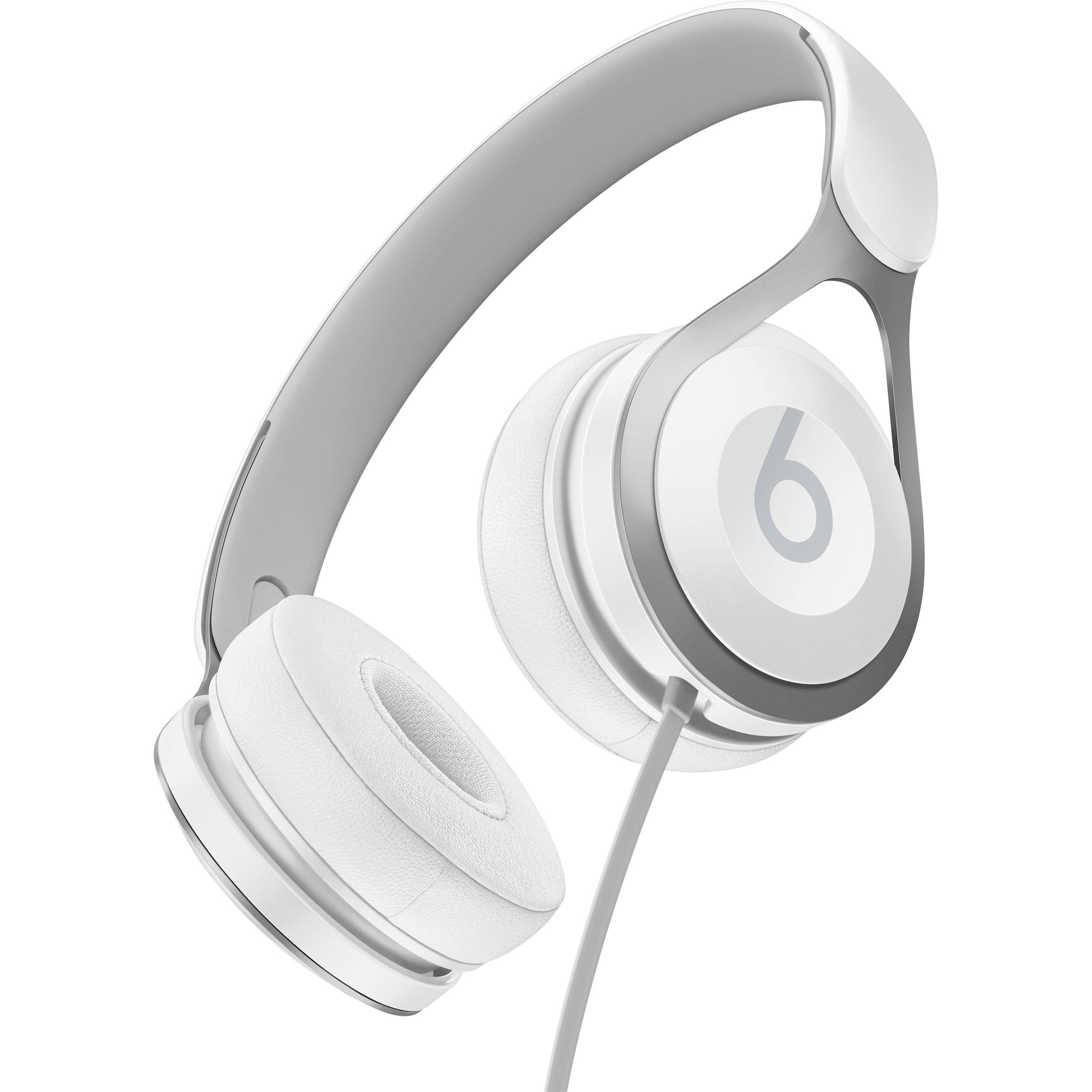 Black and White Beats Logo - Beats by Dr. Dre Beats EP On-Ear Headphones (White) ML9A2LL/A