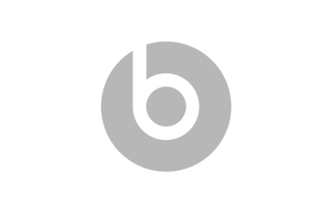Black and White Beats Logo - COMMANDR › Beats by Dre