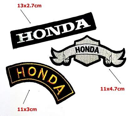 Honda Biker Logo - Set MOTORSPORT0062 Honda Motorcycles Car Racing Biker