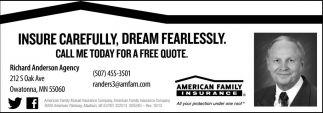 AmFam Roof Logo - Insure Carefully, Dream Fearlessly, American Family Insurance ...