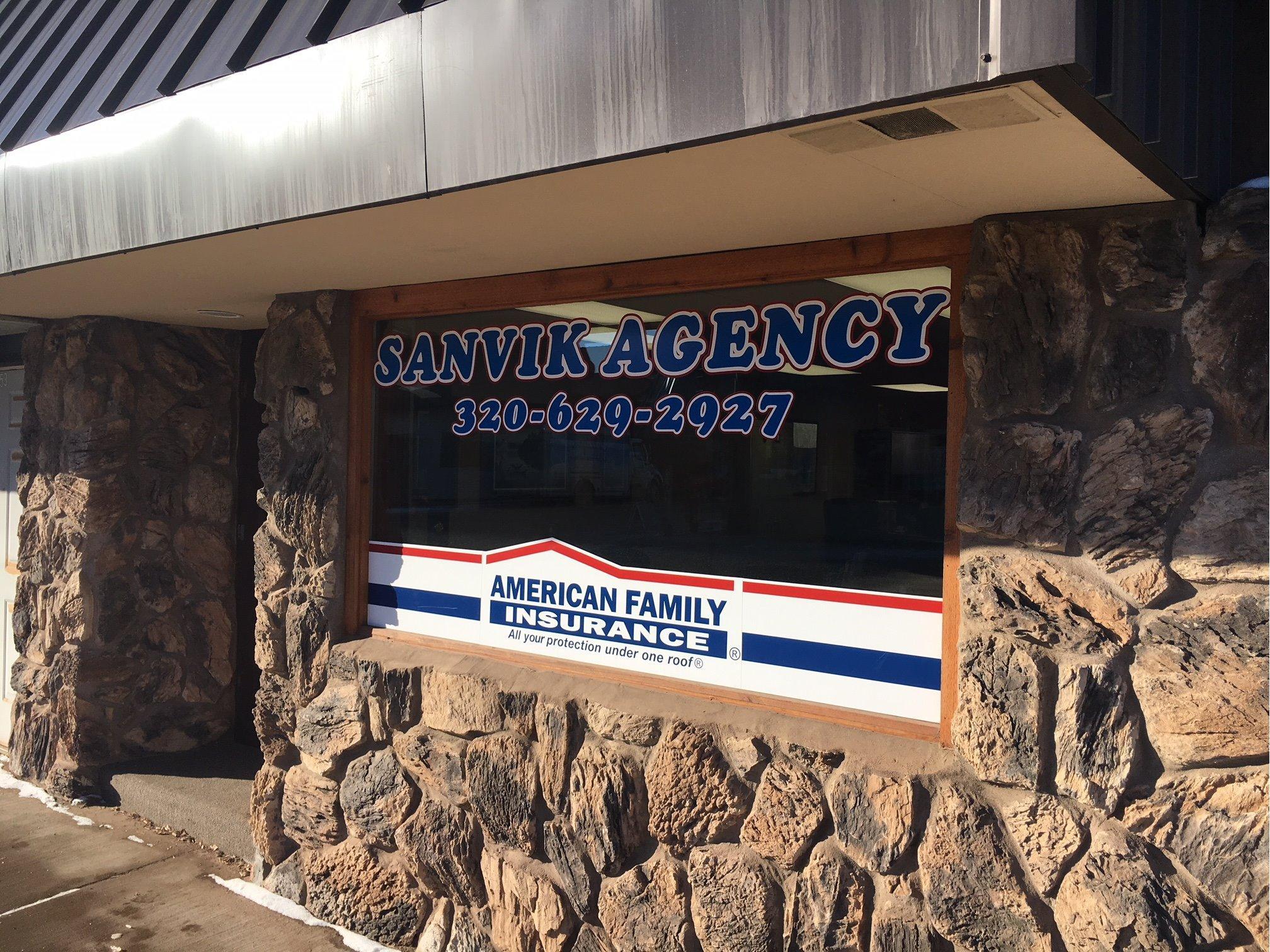 AmFam Roof Logo - American Family Insurance-Rob Sanvik Agency 245 Main St S, Pine City ...