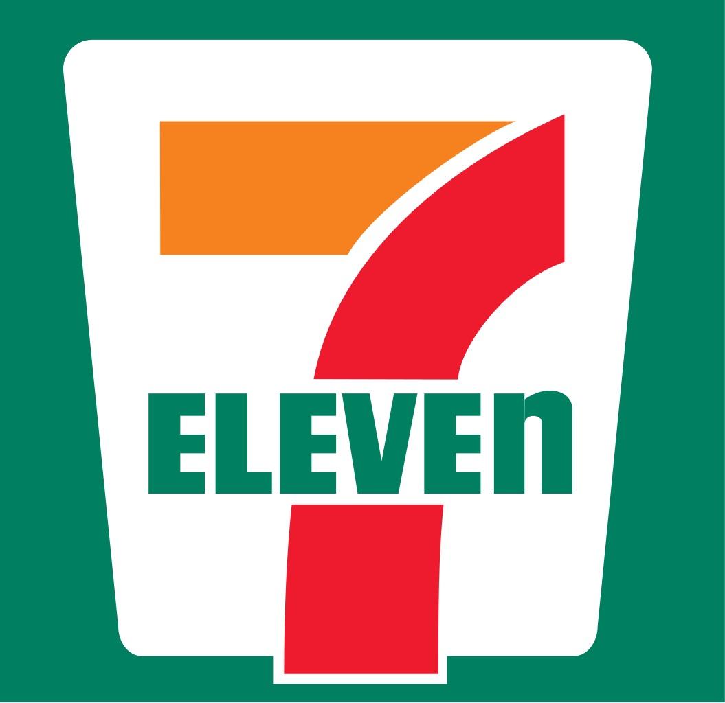 Red Lowercase'i Logo - The 'N' in the 7eleven logo is in lowercase