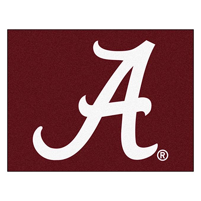 Crimson Star Logo - Amazon.com : Fanmats Sports Team Logo University of Alabama