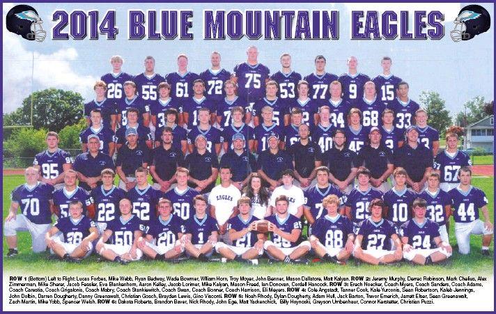 Blue Mountain Eagles Logo - PressReader Republican Herald: 2014 11 14 BLUE MOUNTAIN