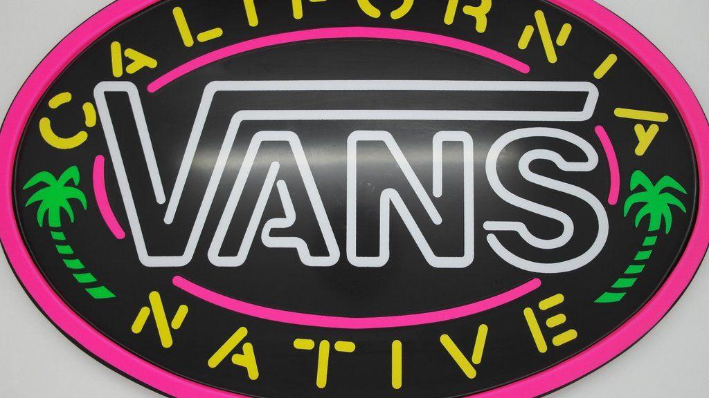 Vans California Logo - vintage vans california native neon sign location london