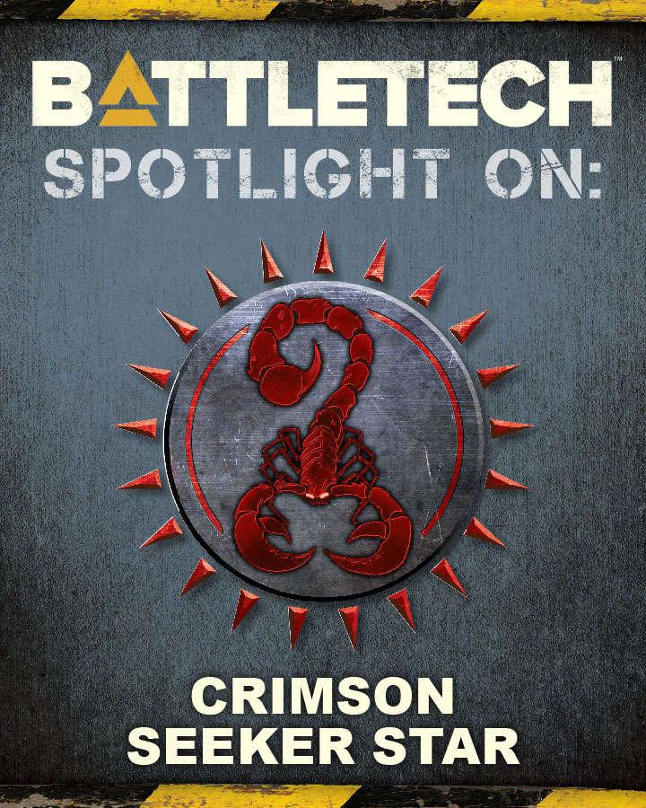 Crimson Star Logo - BattleTech: Spotlight On: Crimson Seeker Star Game Labs