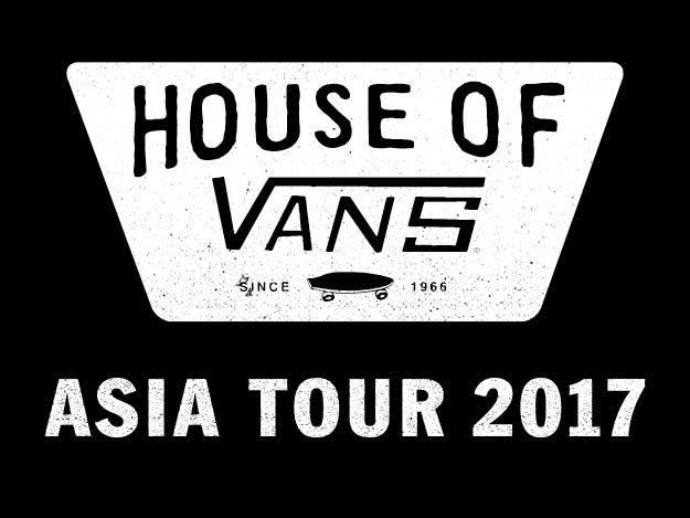 Vans California Logo - VANS ANNOUNCES HOUSE OF VANS ASIA TOUR 2017 - Vans India Official Site