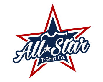 Star Shirt Company Logo - All Star T-Shirt Co. logo design contest. Logo Designs by levie