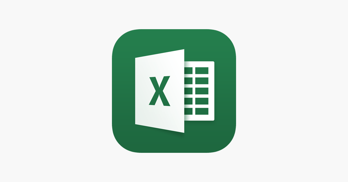 Excel Office 2013 Logo - Microsoft Excel on the App Store