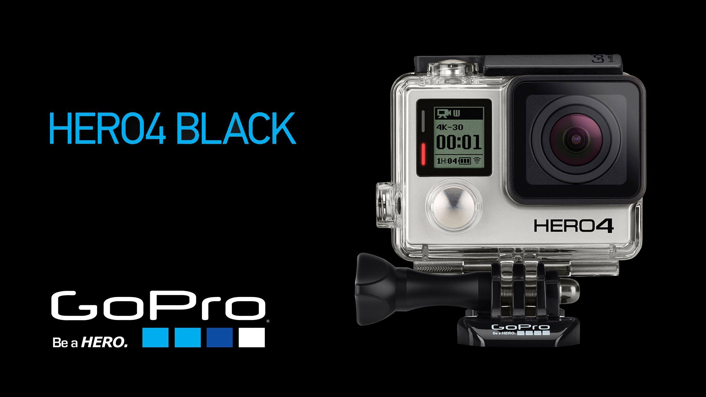 GoPro Logo - Small Camera Big Potential GoPro Hero 4 Black