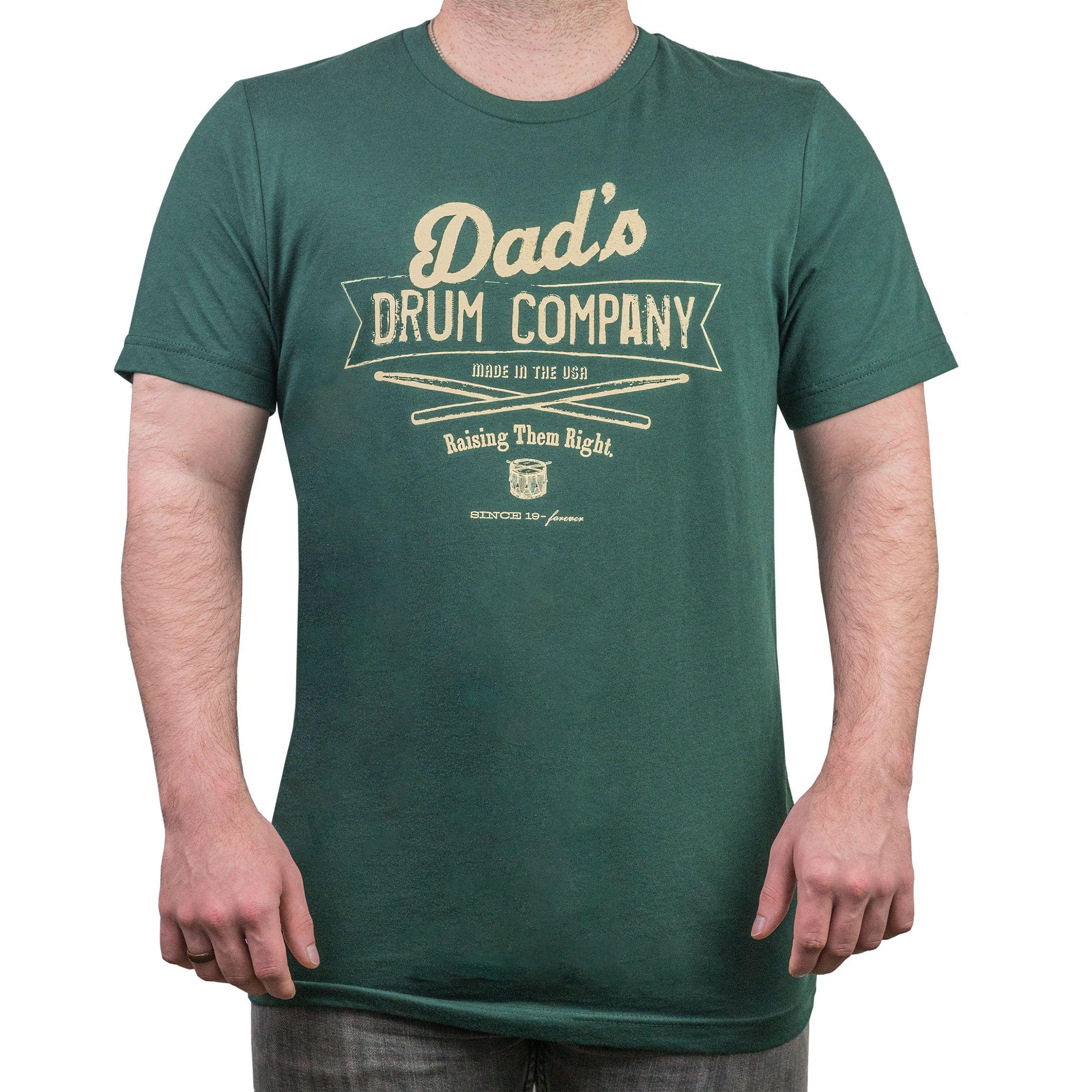 Star Shirt Company Logo - Lone Star Percussion Dad's Drum Company Drummer T-Shirt (LSP-DADS)