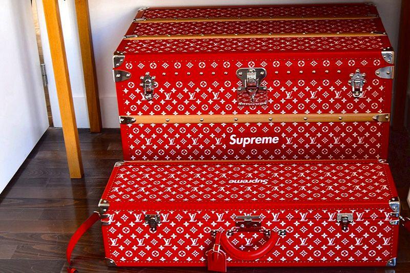 LV Collab Logo - Louis Vuitton x Supreme Collection - Everything You Need To Know