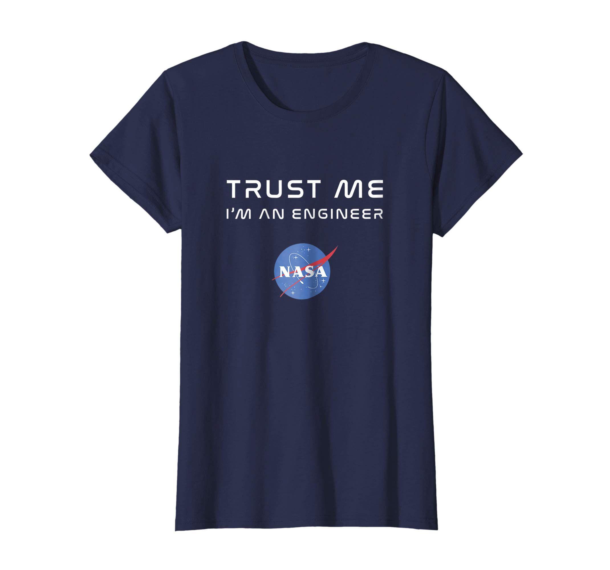 Cool NASA Logo - Amazon.com: Funny Nasa Logo T-Shirt - Cool Space Nasa Astronaut Tees ...