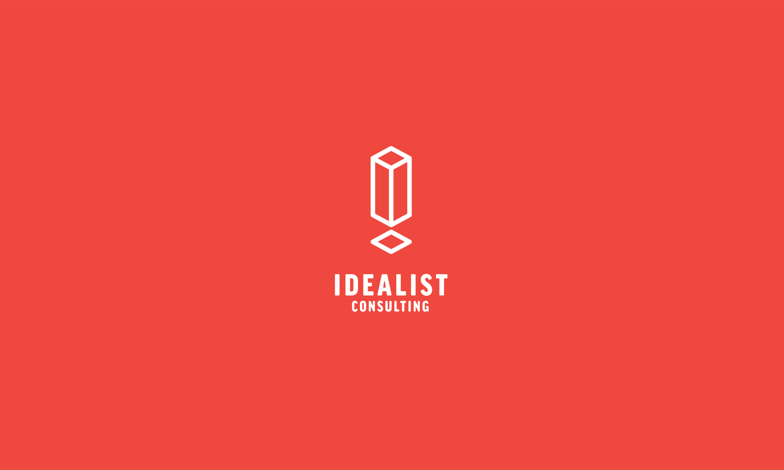 Red Lowercase'i Logo - Idealist