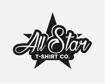 Star Shirt Company Logo - All Star T-Shirt Co. logo design contest. Logo Designs by ...