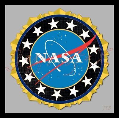 Cool NASA Logo - NEW** APOLLO REPRO Patches Space Program Cool Poster