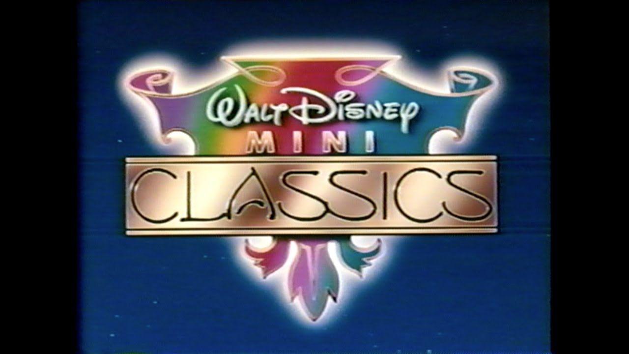Walt Disney Classics VHS Logo - WALT DISNEY MINI CLASSICS LOGO [VHS] 1987 - YouTube