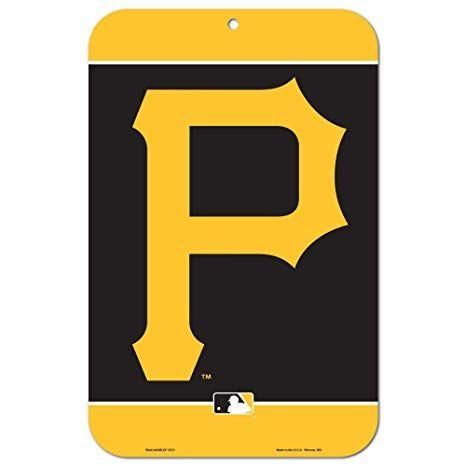 Pirates Logo - Amazon.com : WinCraft MLB Pittsburgh Pirates Logo Sign, 11 x 17 ...