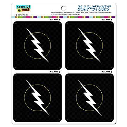 Circle with Lightning Bolt Car Logo - Amazon.com: Graphics and More Lightning Bolt SLAP-STICKZ(TM ...