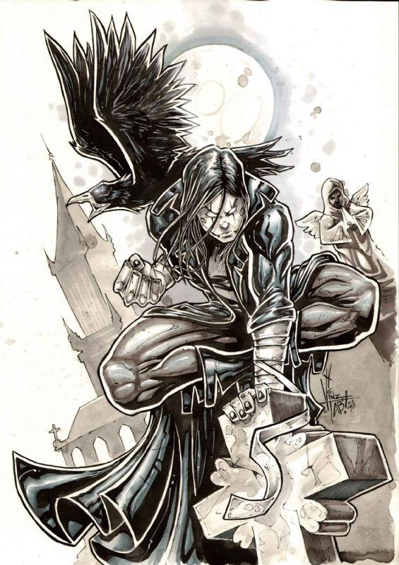 Crow Comic Logo - The Crow Comic Art | Various Comics and Cartoons | Pinterest | Crow ...