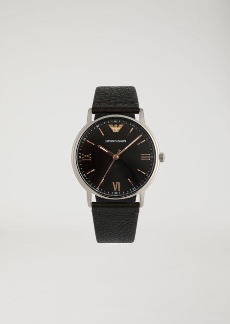 Square Watches with Company Logo - Men 's All Watches | Emporio Armani ‎