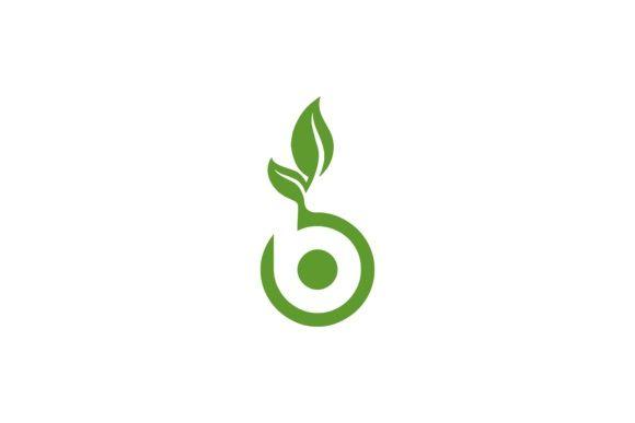 Leaf Letter B Logo - Letter B nature leaf logo Graphic