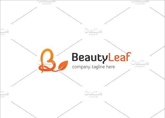 Leaf Letter B Logo - Beauty Leaf Letter B Logo ~ Logo Templates ~ Creative Market