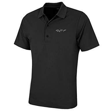 Large Polo Logo - Greg Norman Mens Micro Pique 'Large Logo' Polo Shirt: Amazon.co.uk ...