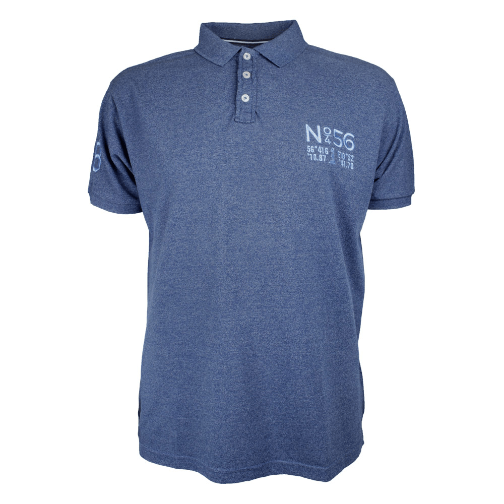 Large Polo Logo - NORTH 56 LOGO POLO - BIG SIZE POLO SHIRTS PLUS SIZE POLO SHIRTS ...