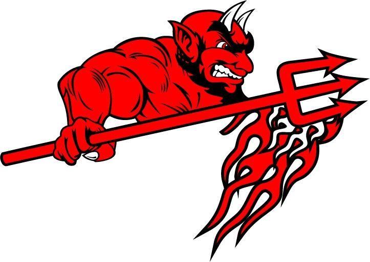 Red Devils Football Logo - Hunterdon Central Jr Red Devils Midget Football