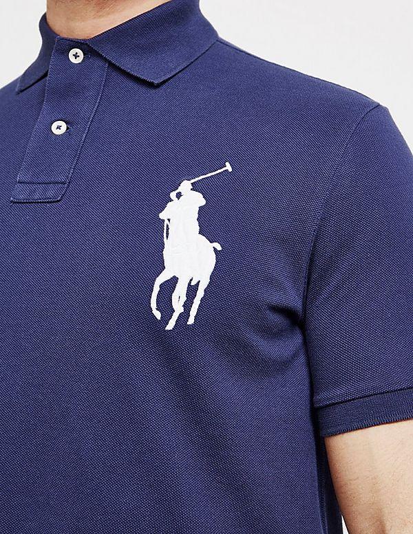 Large Polo Logo - Polo Ralph Lauren Large Embroidered Logo Short Sleeve Polo Shirt ...