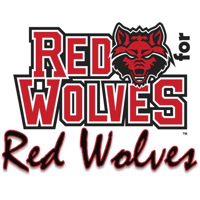 Arkansas State Red Wolf Logo - Every Red Wolf Counts at ASU - Only In Arkansas
