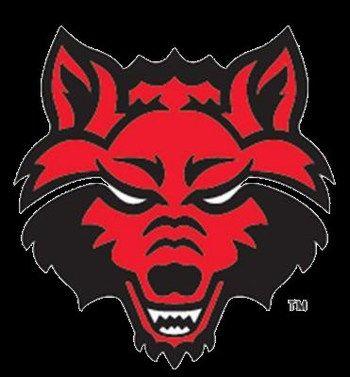 Arkansas State Red Wolf Logo - Red wolf Logos