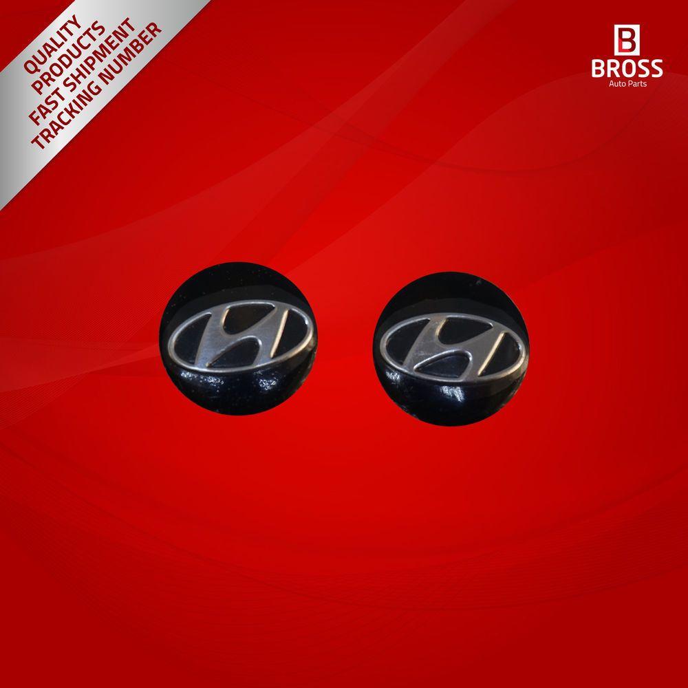 Car Key Logo - 2 Pieces Car Key Logo Auto Emblems 14 mm for Hyundai 793198099337 | eBay