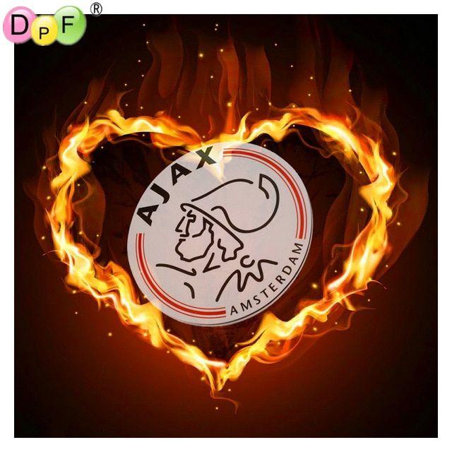 Diamond Painting Logo - DPF 5D Diy Diamond Painting Cross Stitch Diamond Embroidery AJAX ...