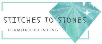 Diamond Painting Logo - Custom Design Diamond Painting Kits – Stitches To Stones
